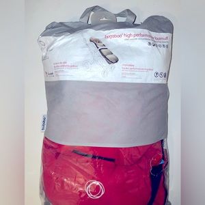 Red Bugaboo high performance winter foot muff in great condition.